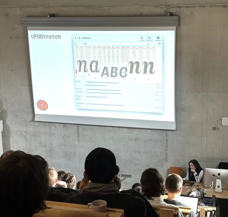 Marte Verhagen presenting at the ANRT confence, Nancy, 2025